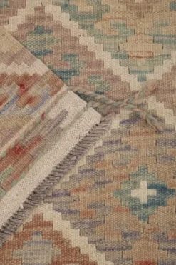 Bargi Kelim matto, multi custom #620 / 103x246cm