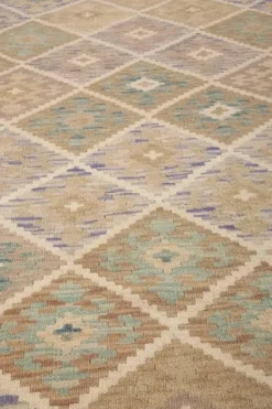 Bargi Kelim matto, multi custom #621 / 101 x 242 cm