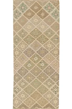 Bargi Kelim matto, multi custom #622 / 98x245cm