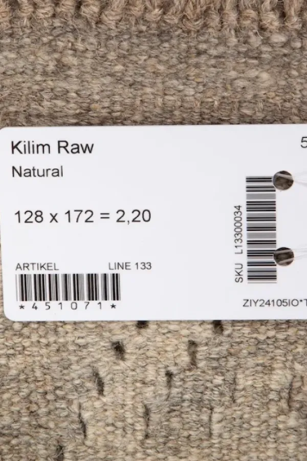 Bargi Kelim matto, natural #612 / 128x172cm