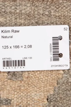 Bargi Kelim matto, natural #610 / 125x166cm