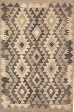 Bargi Kelim matto, natural #605 / 83x121cm