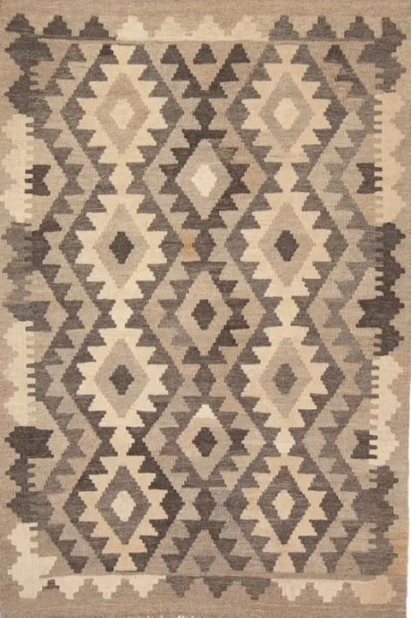 Bargi Kelim matto, natural #605 / 83x121cm
