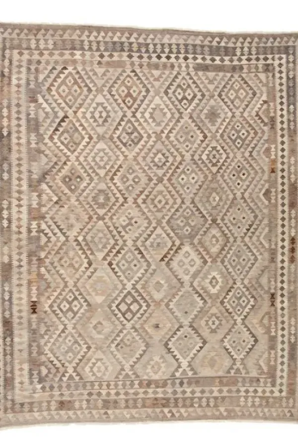 Bargi Kelim matto, Raw natural #482 / 281x350 cm