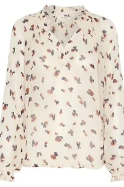 Part Two Kelsia paita, multi mini blurred flower