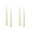 Kunstindustrien Kruunukynttilä lyhyt 20 cm, luonnonvalkoinen*