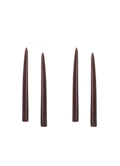 Kunstindustrien Kruunukynttilä lyhyt 20cm chocolate