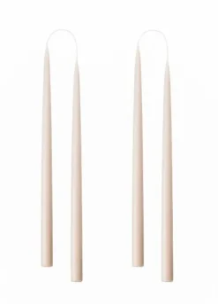 Kunstindustrien Kruunukynttilä pitkä 35cm, nude