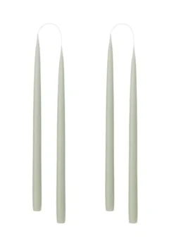 Kunstindustrien Kruunukynttilä pitkä 35cm, vaaleanvihreä