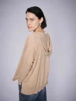 Mos Mosh Lita neulehuppari cashmerea, sesame