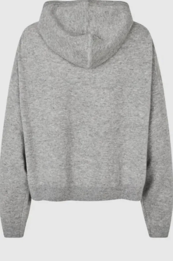 Second Female Lounge Knit huppari, grey melange