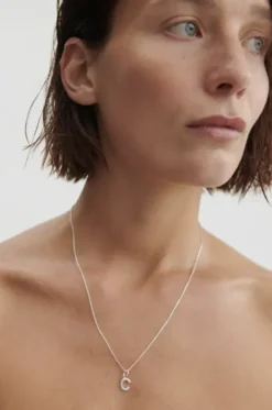 Pernille Corydon Love Letter kirjainriipus, hopea