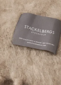 Stackelbergs Luxury Kid Mohair torkkupeitto, Light Taupe