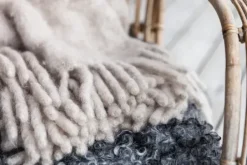 Stackelbergs Luxury Kid Mohair torkkupeitto, Light Taupe