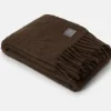 Stackelbergs Luxury Kid Mohair torkkupeitto, Light Chocolate