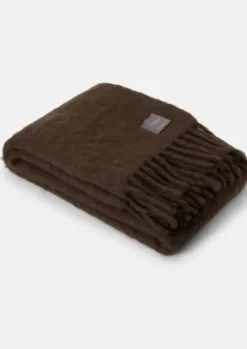Stackelbergs Luxury Kid Mohair torkkupeitto, Light Chocolate