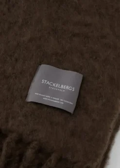 Stackelbergs Luxury Kid Mohair torkkupeitto, Light Chocolate