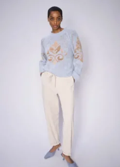 Mos Mosh Maison Ayi Pant, feather gray