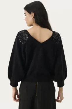 Part Two Malan neule, black