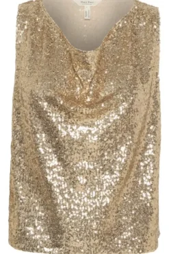 Part Two Malikka toppi, gold