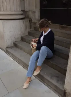 Flattered Malva pistokkaat, suede beige