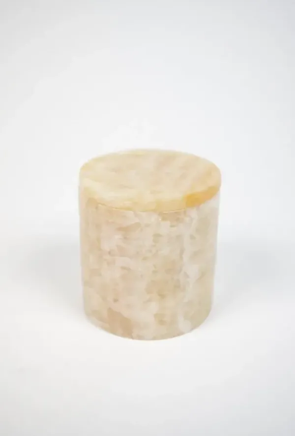 Olsson & Jensen Mauro tuoksukynttilä marmorikupissa, cashmere