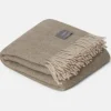 Stackelbergs Mohair torkkupeitto, Light Taupe & Brindle Melange