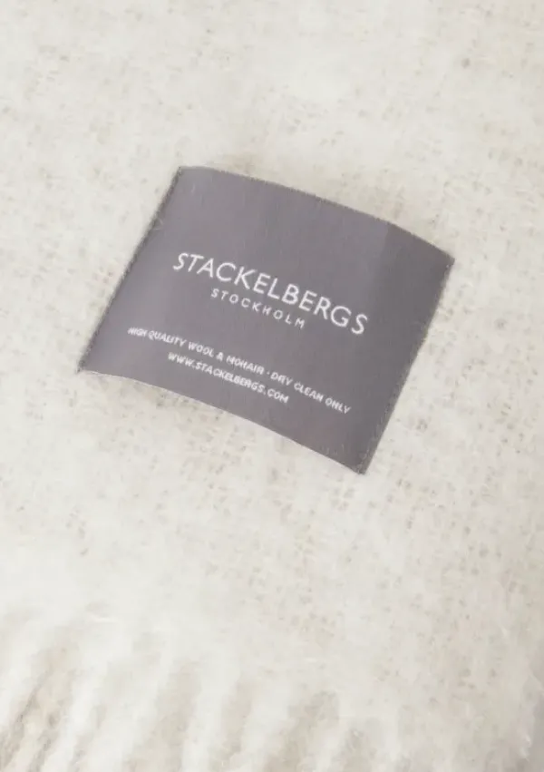 Stackelbergs Mohair torkkupeitto, Reflection White