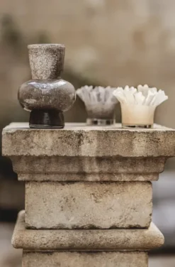 Olsson & Jensen Mojave vaasi 20cm, taupe