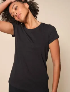 Mos Mosh - Arden t-paita O-kaulus, musta