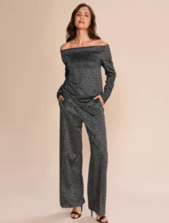 Mos Mosh - Girone Glam Blouse, Silver