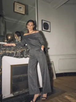 Mos Mosh - Girone Glam Blouse, Silver