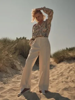 Mos Mosh - Kay Carli housut, ecru long