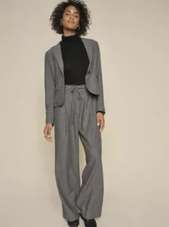 Mos Mosh - Leslie Zenia Pant long, black