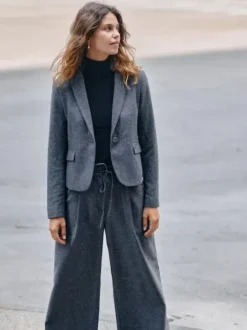 Mos Mosh - Leslie Zenia Pant long, black