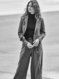 Mos Mosh - Leslie Zenia Pant long, black