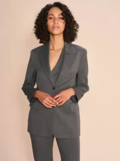 Mos Mosh - Mandi Halin bleiseri, dark grey melange