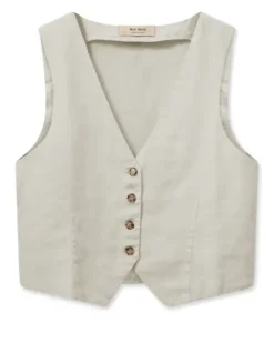 Mos Mosh - Melka Tili pellavaliivi, cement