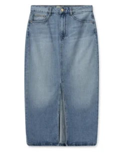 Mos Mosh - Mella pitkä farkkuhame, blue