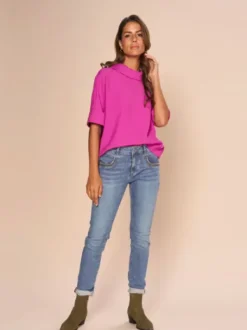 Mos Mosh - Naomi Ave Jeans, blue regular