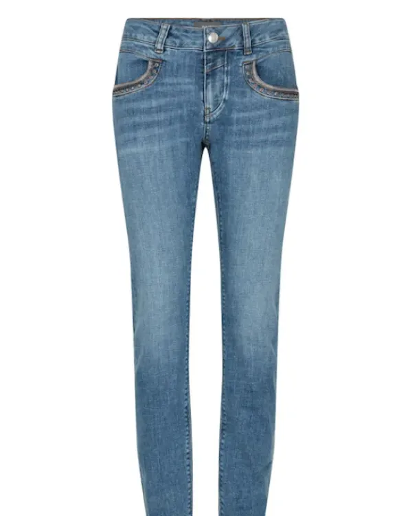 Mos Mosh - Naomi Ave Jeans, blue regular