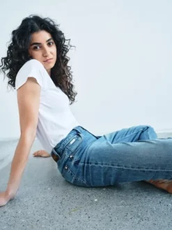 Mos Mosh - Rachel Galleon Jeans, blue