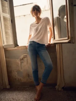 Mos Mosh - Sumner Diva Jeans, light blue ankle