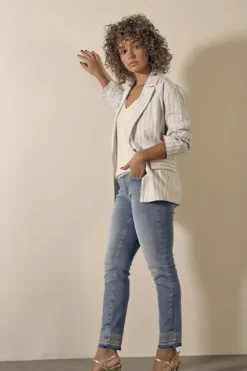 Mos Mosh - Sumner Diva Jeans, light blue ankle