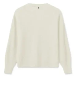 Mos Mosh - Thora lyhyt neuletakki, ecru