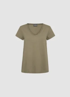 Mos Mosh - Tulli Basic t-paita v-kaulus, mermaid