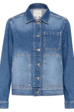 Part Two Nannie farkkutakki, medium blue denim