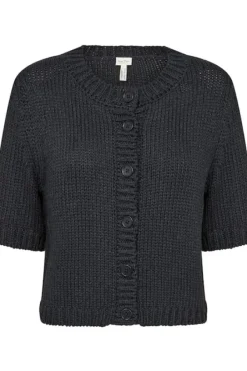 Pernille Corydon Nathelie neuletakki, after midnight metallic