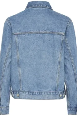 Part Two Nichole farkkutakki, medium blue denim