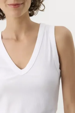 Part Two Nikkia toppi, bright white